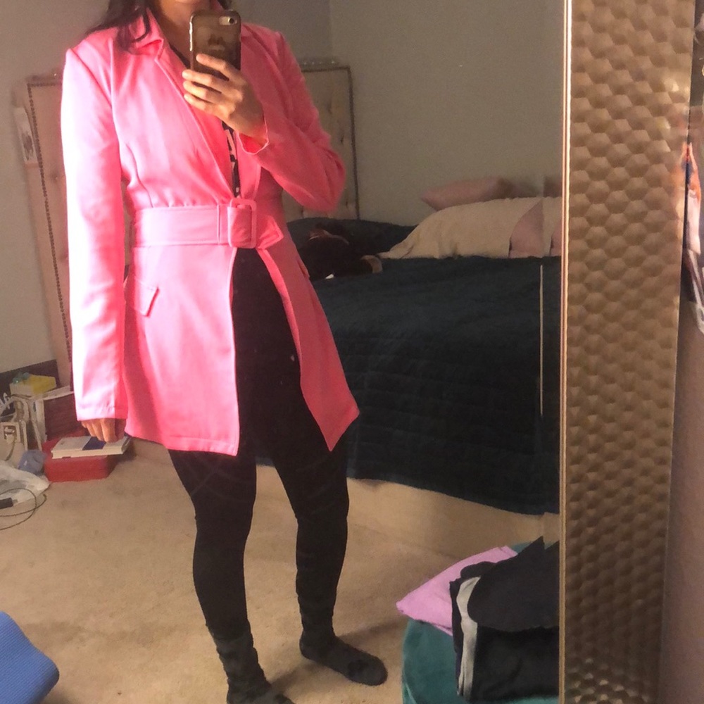 Shein lapel neck blazer